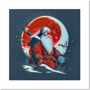 Samurai Santa Posters and Art